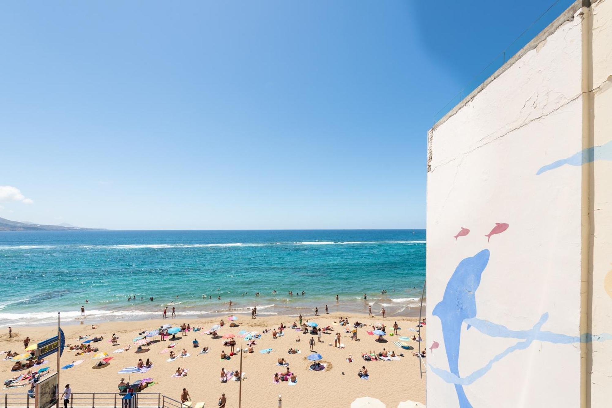 Front Line With Nice Terrace By Canariasgetaway Las Palmas de Gran Canaria Exteriör bild