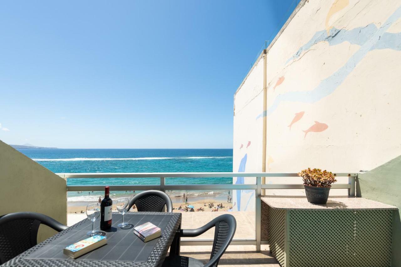 Front Line With Nice Terrace By Canariasgetaway Las Palmas de Gran Canaria Exteriör bild
