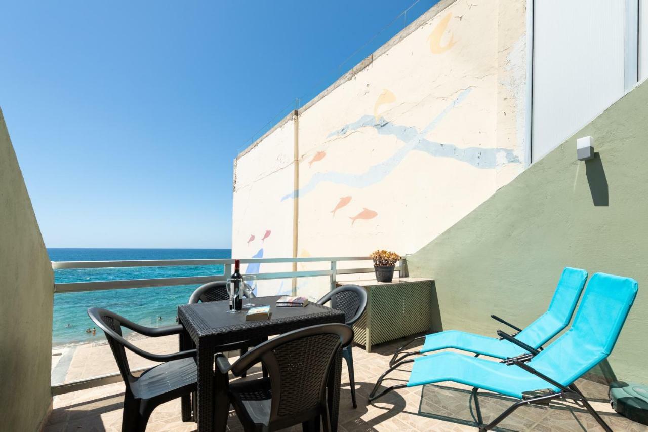 Front Line With Nice Terrace By Canariasgetaway Las Palmas de Gran Canaria Exteriör bild