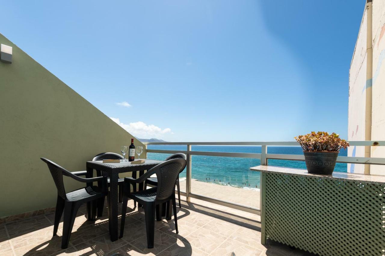 Front Line With Nice Terrace By Canariasgetaway Las Palmas de Gran Canaria Exteriör bild